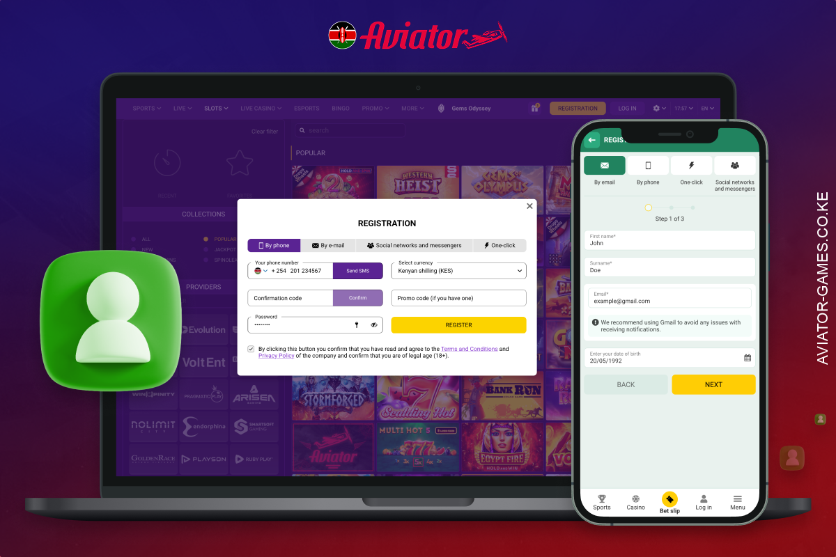 Registering at one of the popular online casinos gives Kenyans full access to all the features of the exciting Aviator game